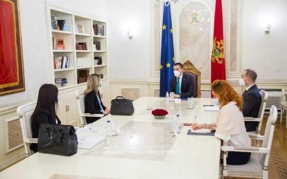 Meeting with the President of the Parliament of Montenegro