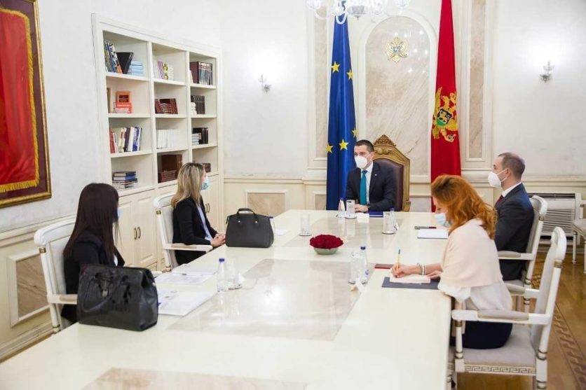 Meeting with the President of the Parliament of Montenegro