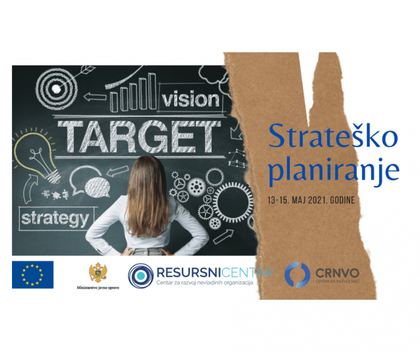 Trening: Strateško planiranje 13-15. maj 2021. godine