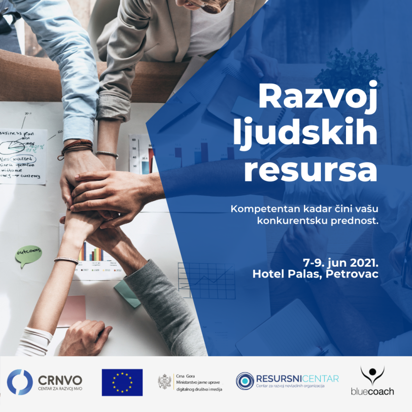 Trening: Razvoj ljudskih resursa 7-9. jun 2021. godine, Petrovac, Hotel “Palas”