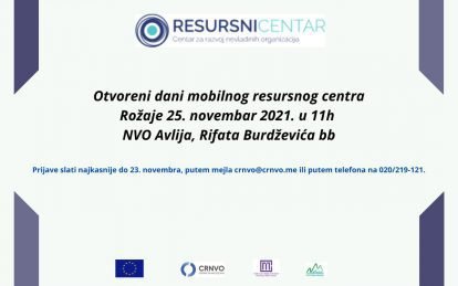 Otvoreni dani mobilnog resursnog centra u Rožajama