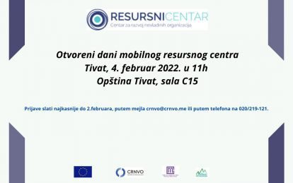 Otvoreni dani mobilnog resursnog centra u Tivtu