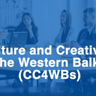 Produžen rok do 15.aprila / Javni poziv aplikantima za regionalni projekat “Kultura i kreativnost za Zapadni Balkan”