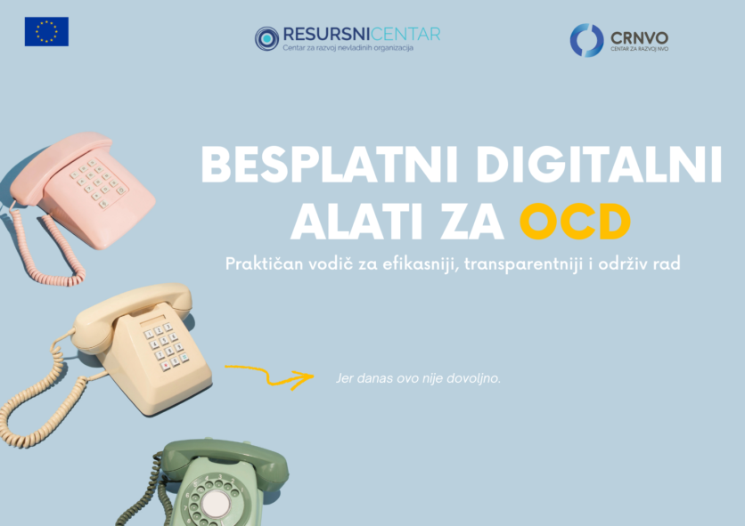 Besplatni digitalni alati za OCD Cover Alati